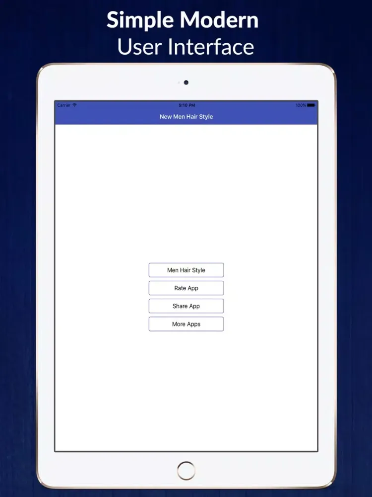 New Men Hair Style iPad  Screenshots