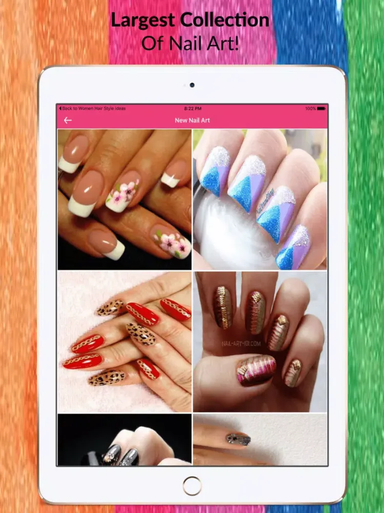 Capturas de pantalla de New Nail Art iPad 