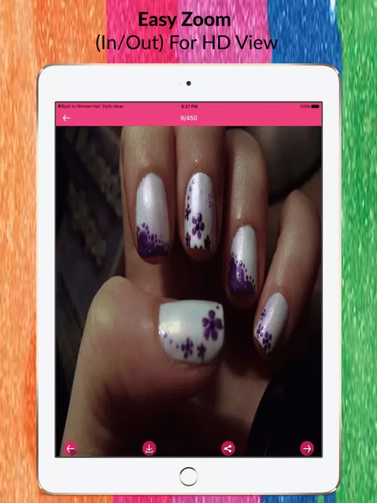 Capturas de pantalla de New Nail Art iPad 