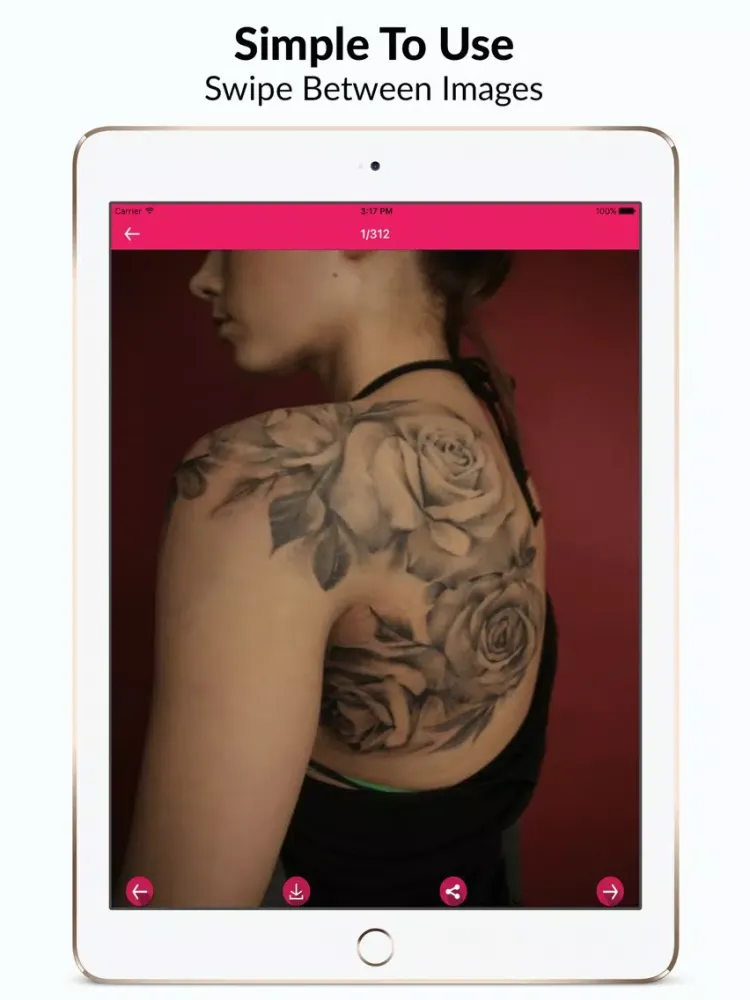 New Tattoo Designs iPad  স্ক্রিনশট