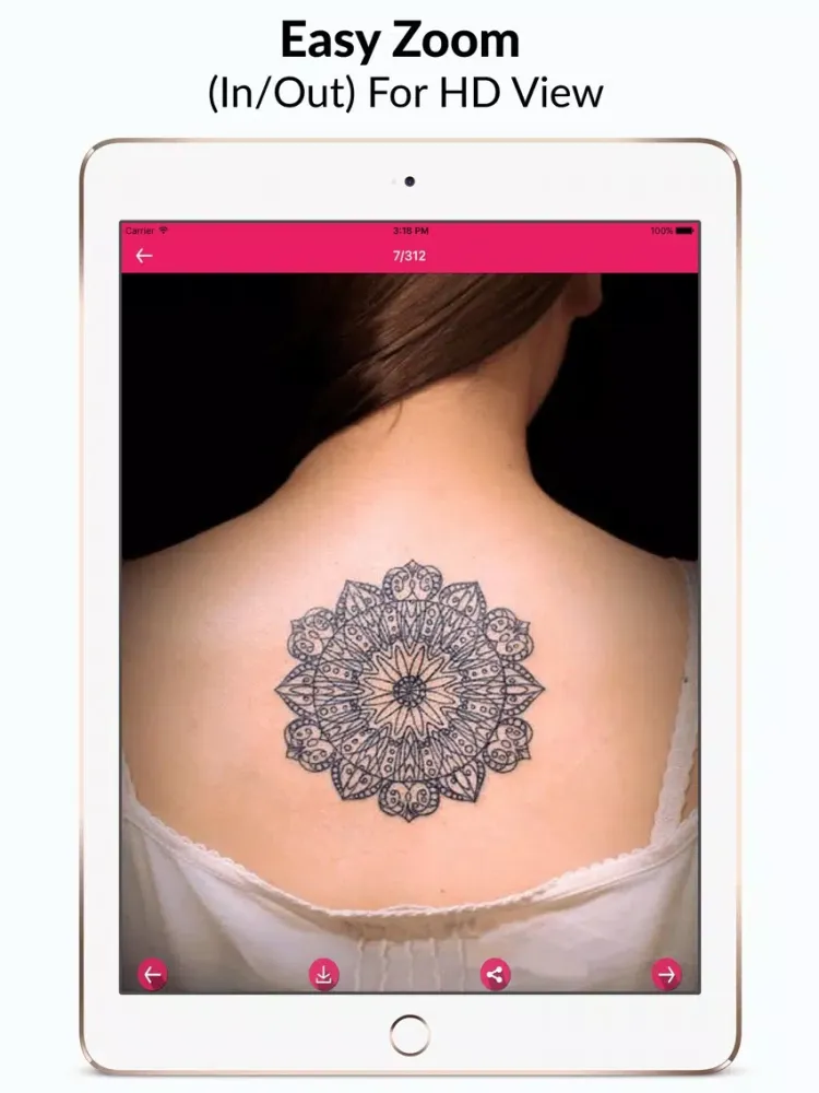 New Tattoo Designs iPad  স্ক্রিনশট