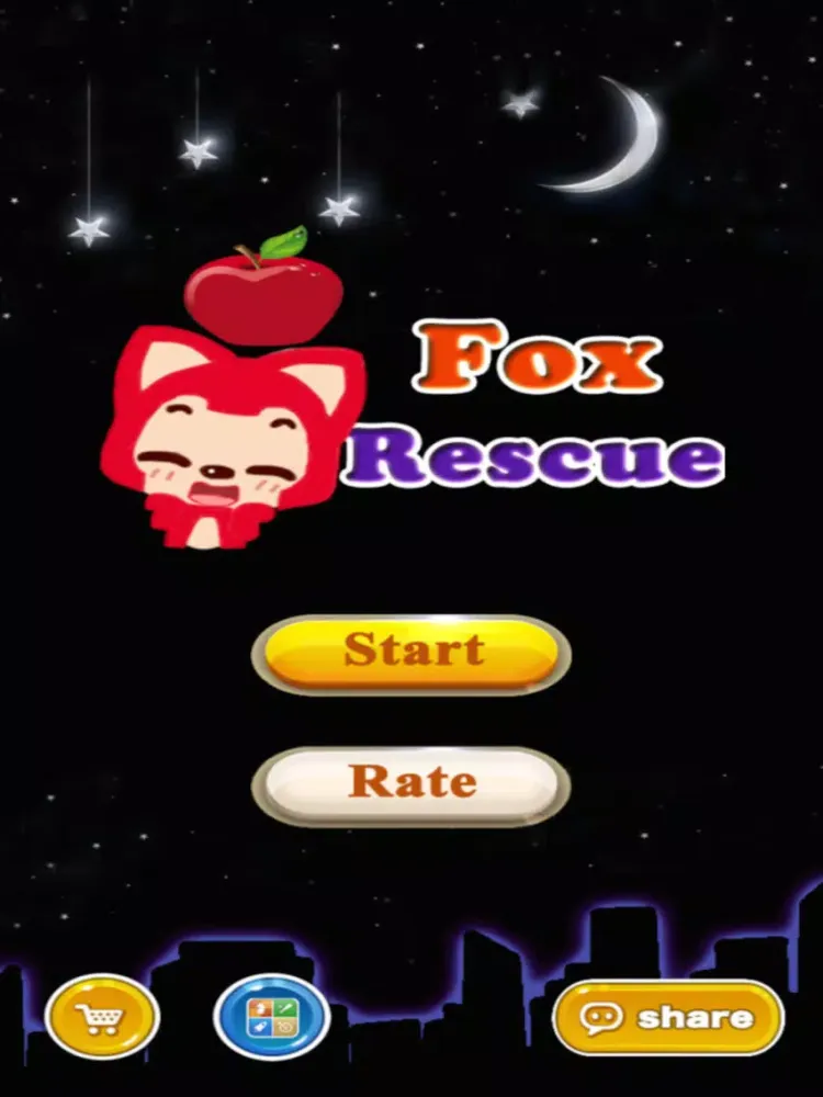 Fox Rescue - Pop food and rescue lost pet fox lived in temple iPad  স্ক্রিনশট