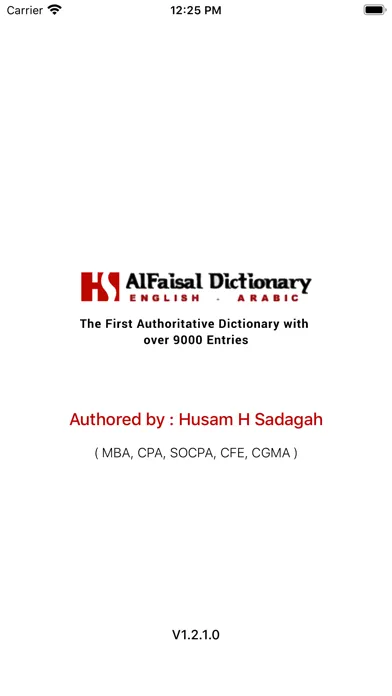 AlFaisal Dictionary স্ক্রিনশট