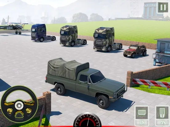 Heavy Duty Army Truck Games 3D iPad  Screenshots