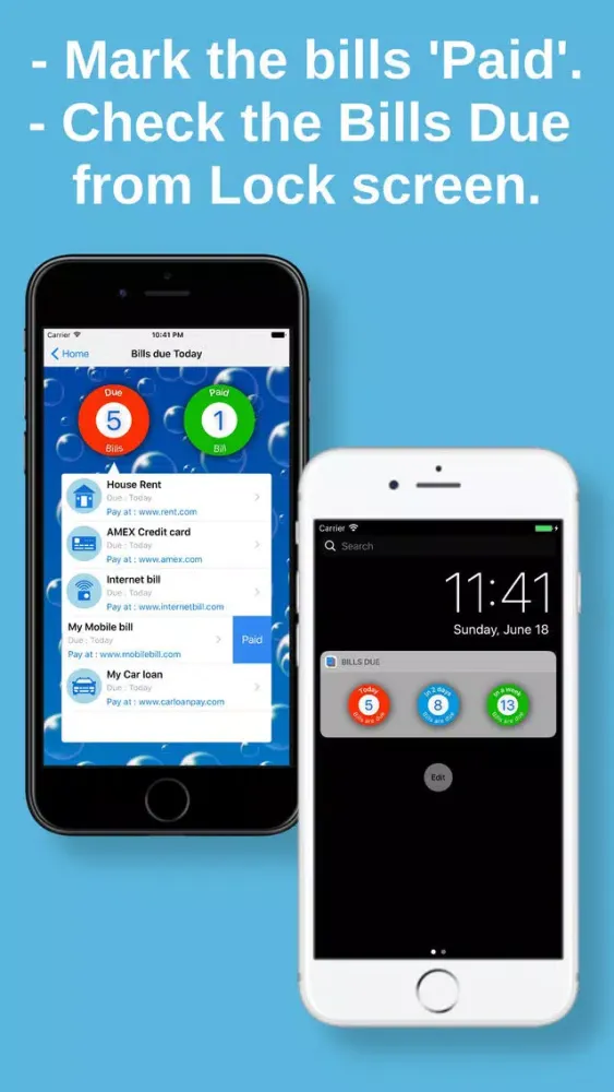 Bill Pay Reminder & Organizer স্ক্রিনশট
