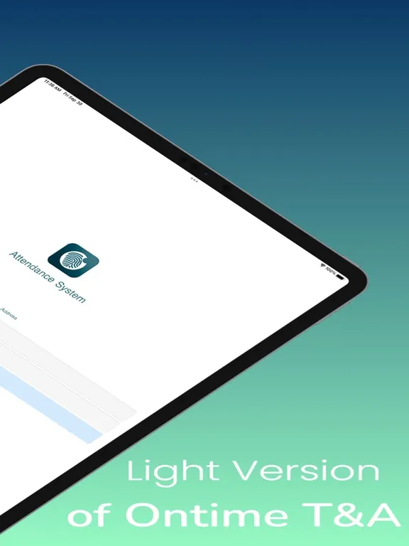 ภาพหน้าจอของ Ontime Lite iPad 