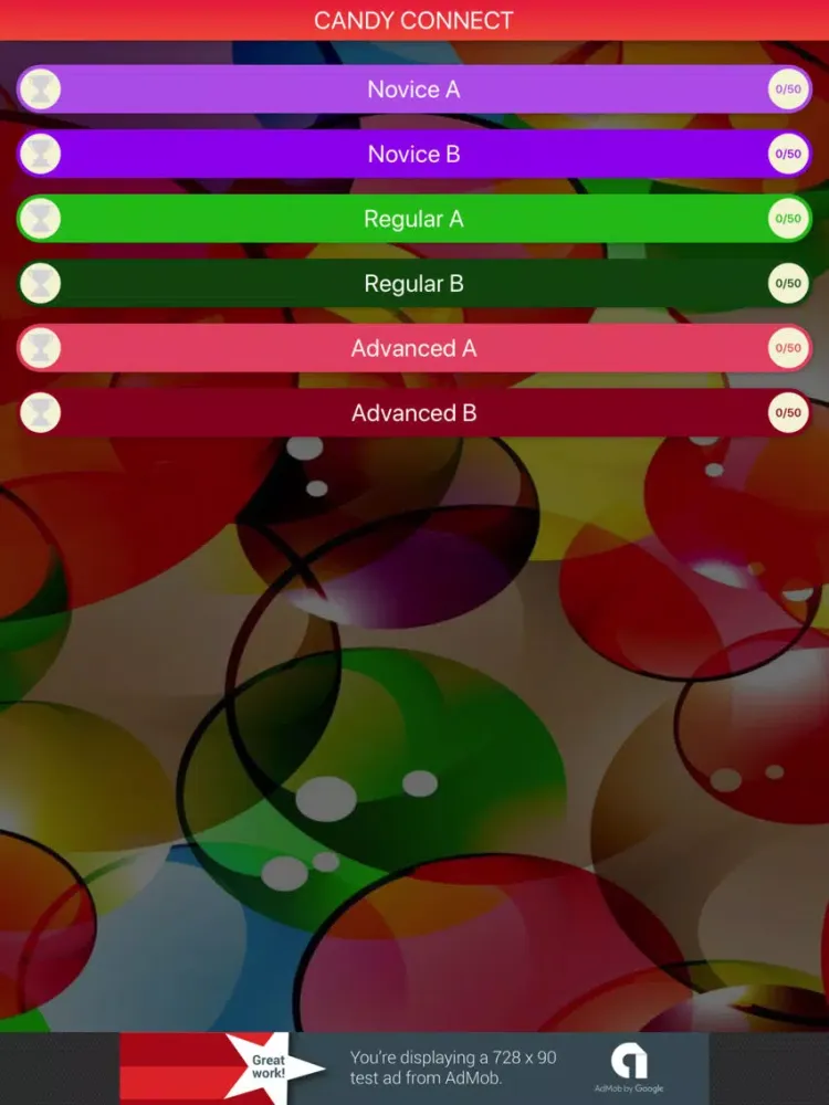 Tangkapan skrin Candy Connect - Sweet Puzzles iPad 