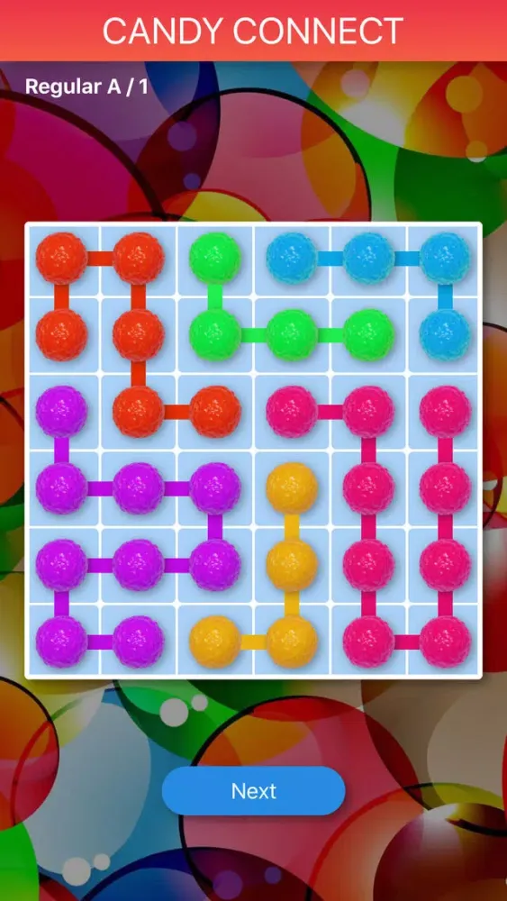 Tangkapan skrin Candy Connect - Sweet Puzzles