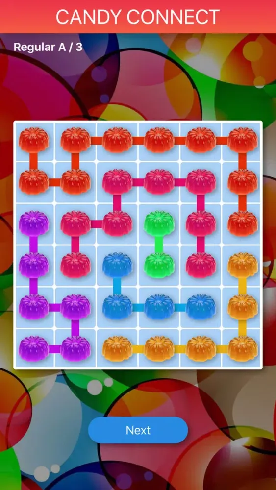 Tangkapan skrin Candy Connect - Sweet Puzzles