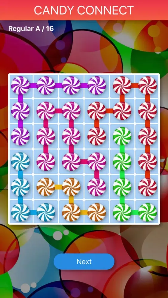 Tangkapan skrin Candy Connect - Sweet Puzzles