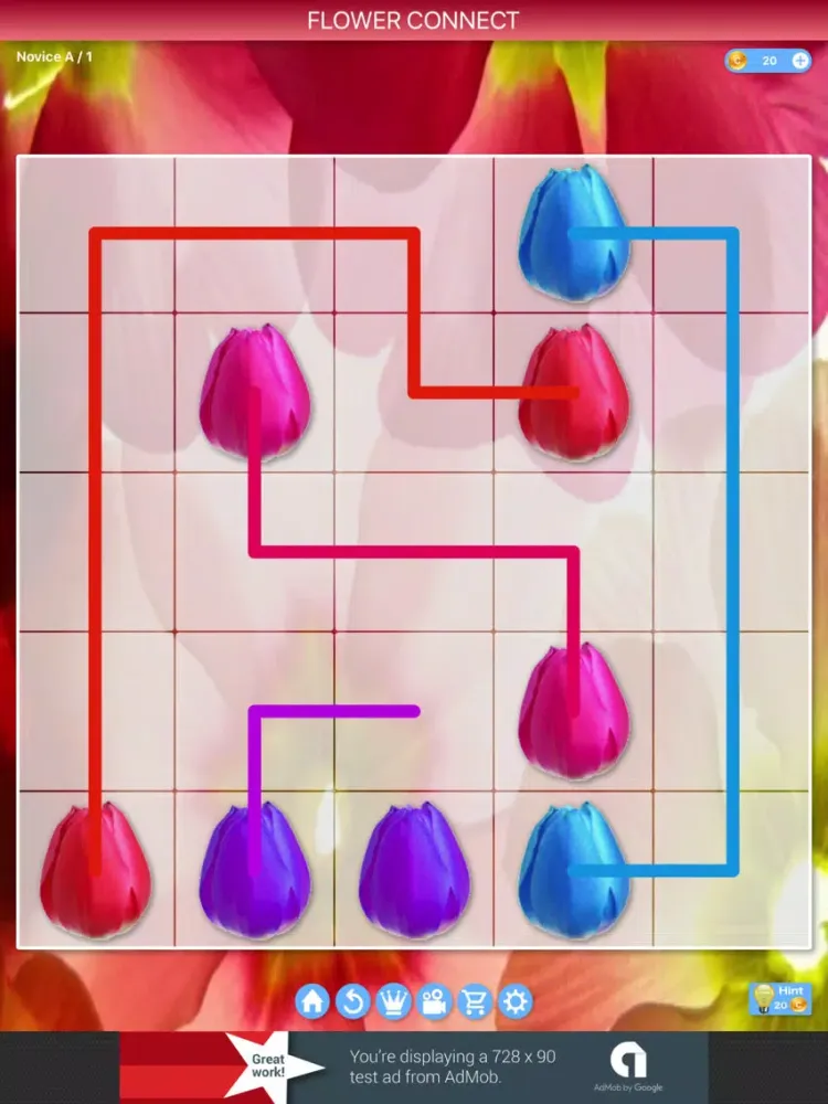 Capturas de pantalla de Flower Connect - Puzzles iPad 