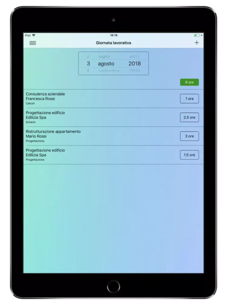 Work Manager iPad  Screenshots