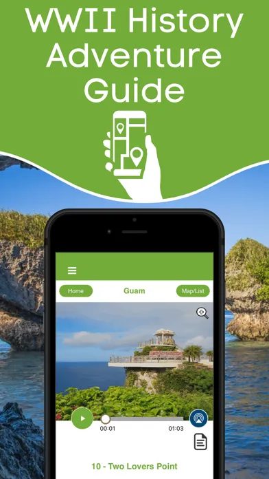 Guam Self-Guided Driving Tour Screenshots