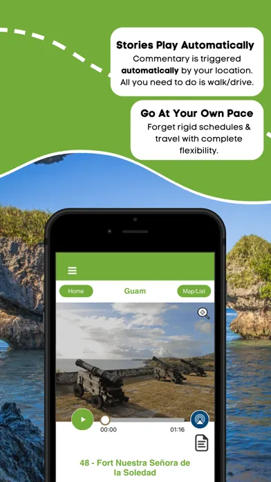 Guam Self-Guided Driving Tour Screenshots