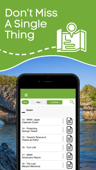 Guam Self-Guided Driving Tour Screenshots