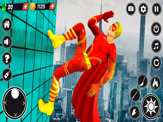Ảnh chụp màn hình của Light Speed Superhero Games 3D iPad 