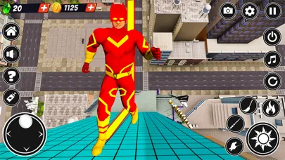 Ảnh chụp màn hình của Light Speed Superhero Games 3D