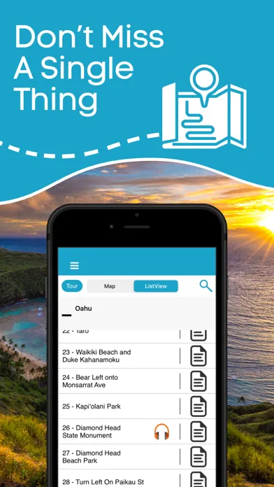 Oahu Grand Circle GPS Guide应用截图