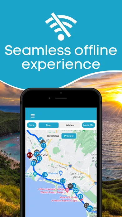 Oahu Grand Circle GPS Guide应用截图