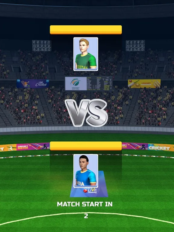 Cricket Match Multiplayer Game iPad  স্ক্রিনশট