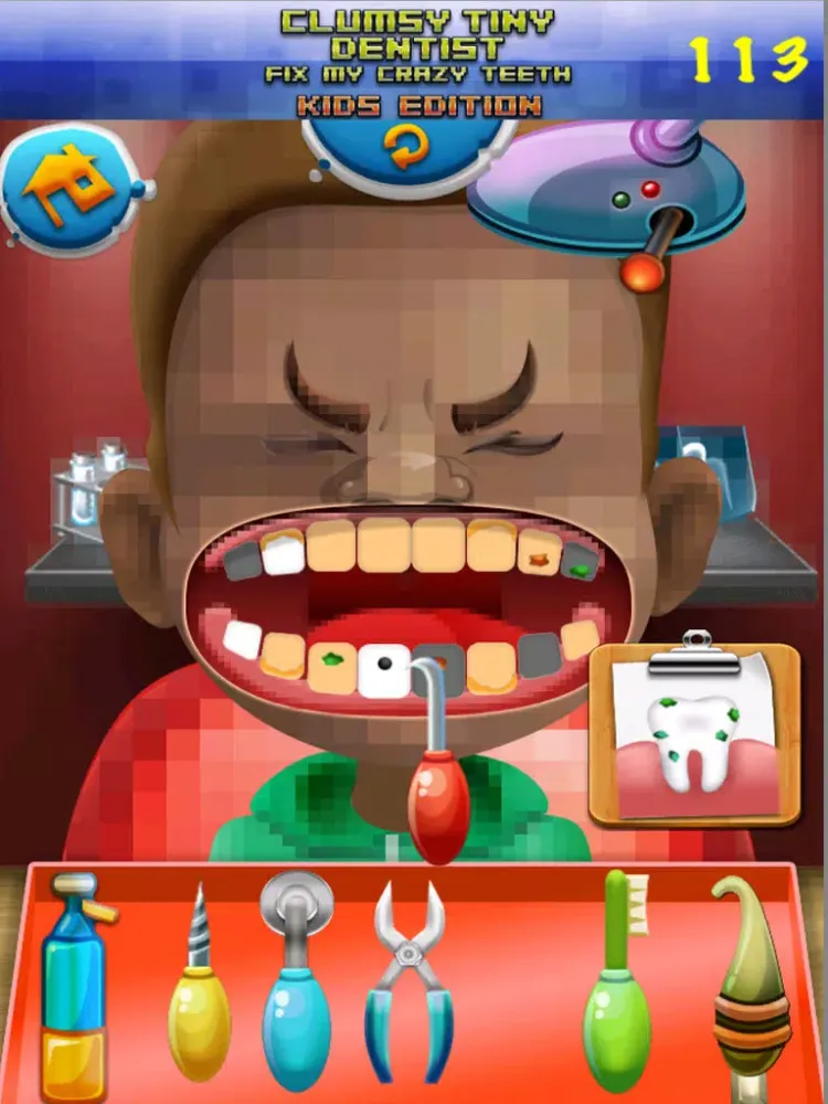 Aaah! Clumsy Tiny Dentist Fix My Crazy Teeth! - Kids Edition iPad  スクリーンショット