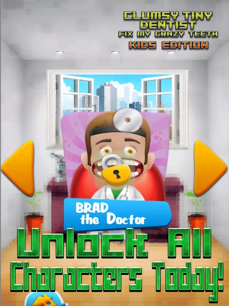 Aaah! Clumsy Tiny Dentist Fix My Crazy Teeth! - Kids Edition iPad  スクリーンショット