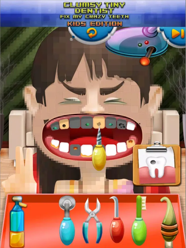 Aaah! Clumsy Tiny Dentist Fix My Crazy Teeth! - Kids Edition iPad  スクリーンショット