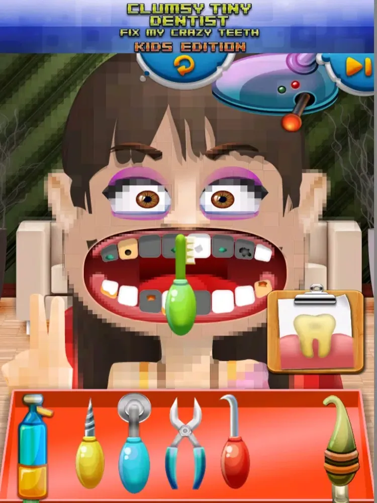 Aaah! Clumsy Tiny Dentist Fix My Crazy Teeth! - Kids Edition iPad  スクリーンショット