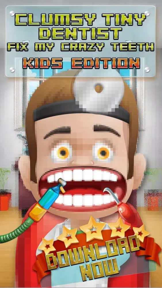 Aaah! Clumsy Tiny Dentist Fix My Crazy Teeth! - Kids Edition スクリーンショット
