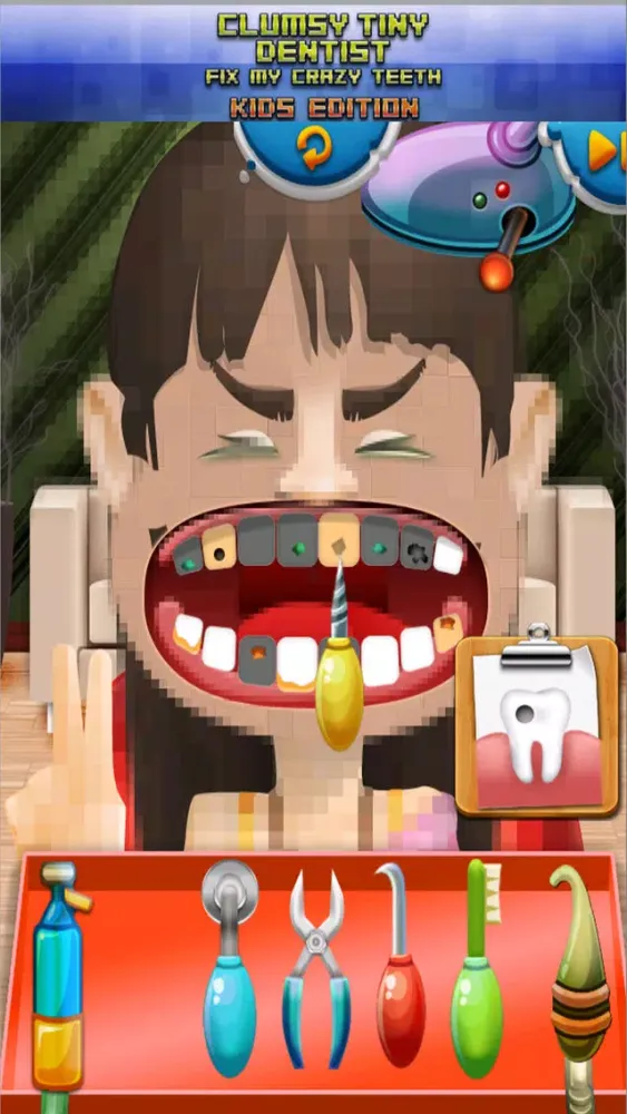 Aaah! Clumsy Tiny Dentist Fix My Crazy Teeth! - Kids Edition スクリーンショット