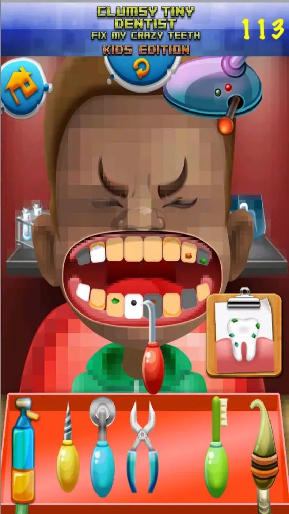 Aaah! Clumsy Tiny Dentist Fix My Crazy Teeth! - Kids Edition スクリーンショット