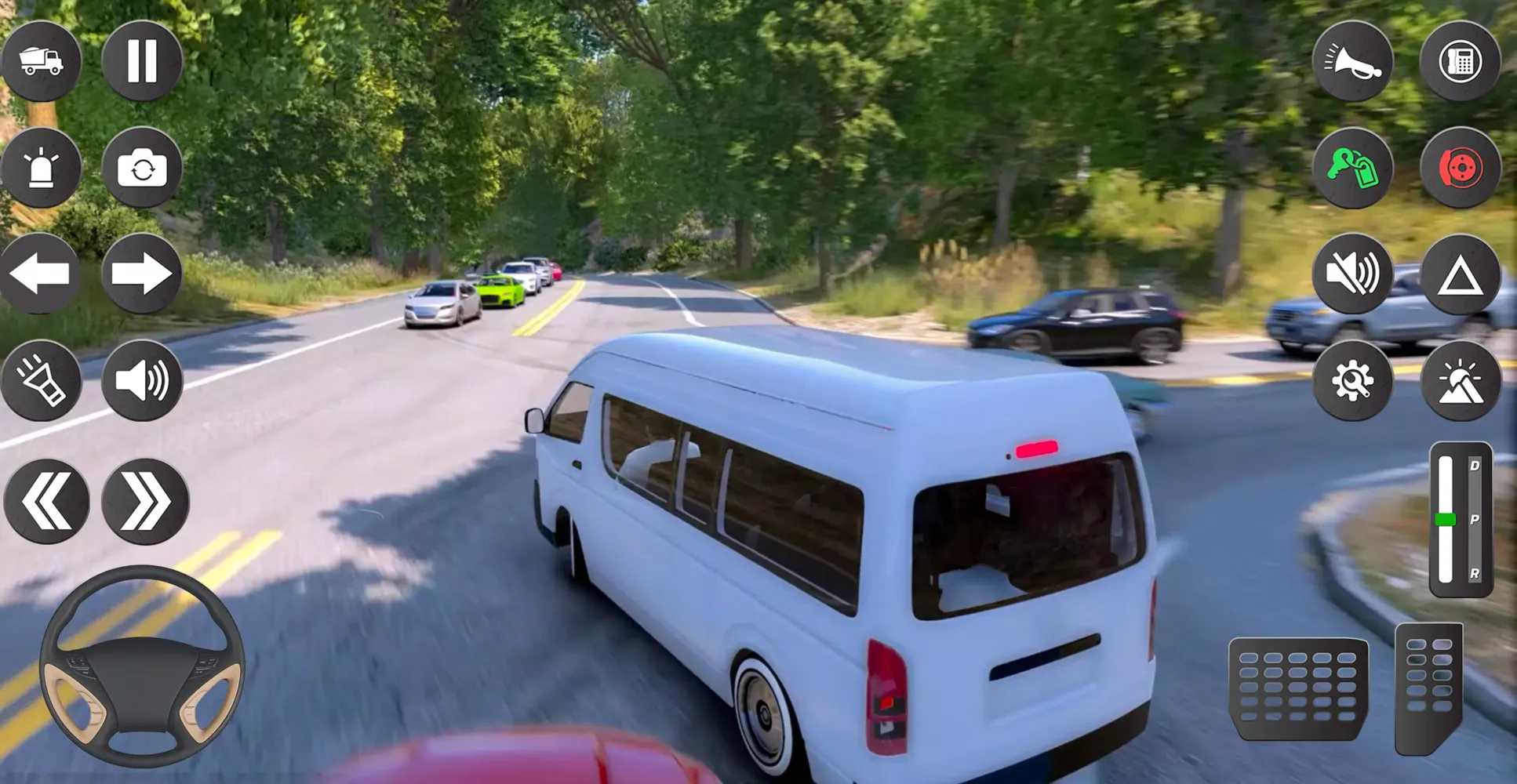 Van Simulator Indian Van Games Screenshots