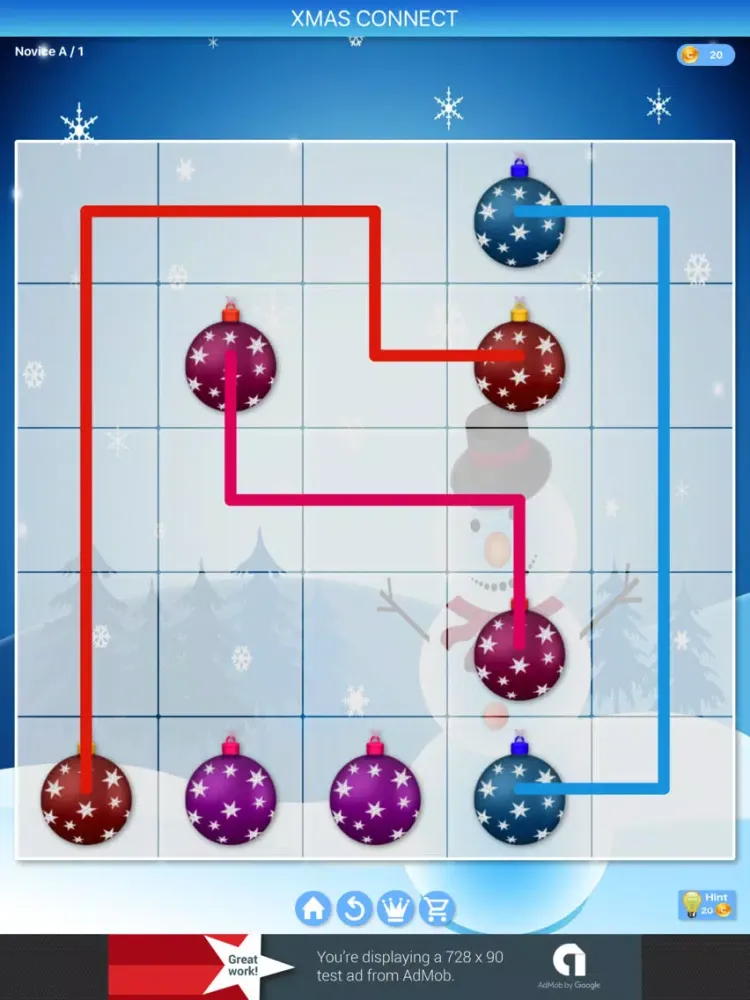 Christmas Connect - Puzzles iPad  Screenshots