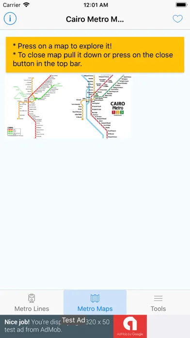 Скриншоты Egypt Cairo Metro Maps