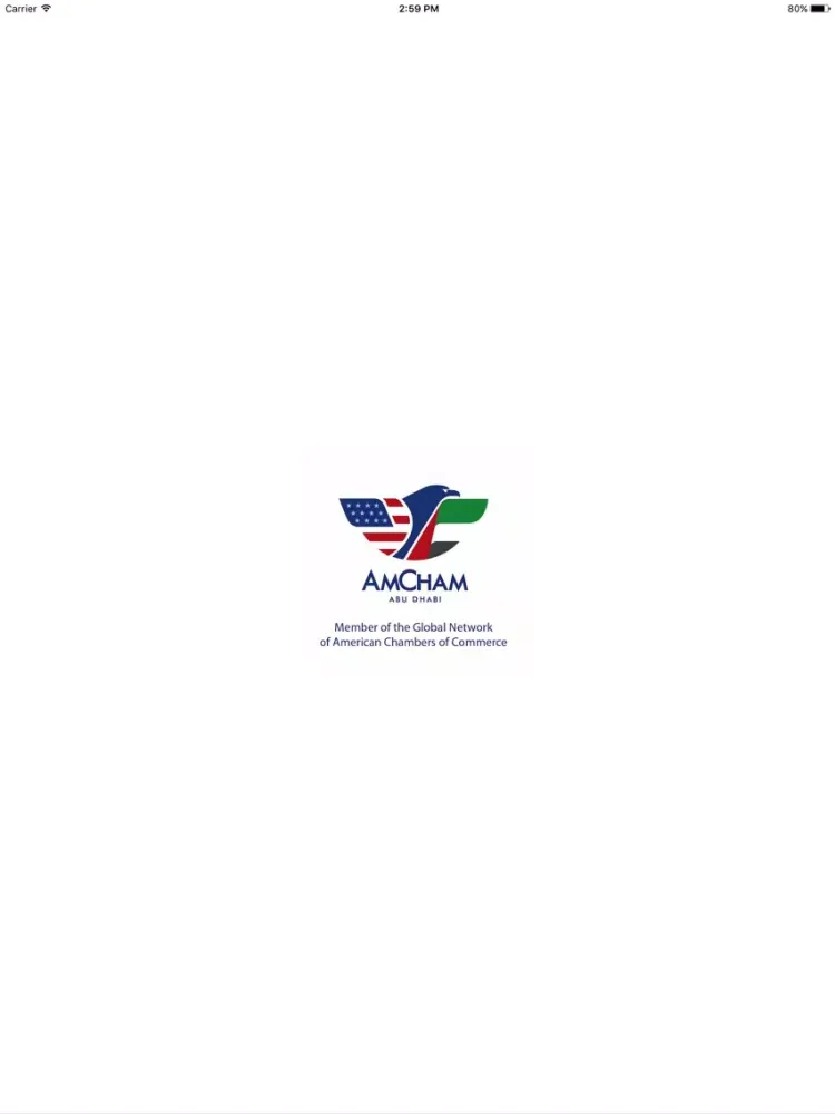 AmCham Abu Dhabi iPad  스크린샷