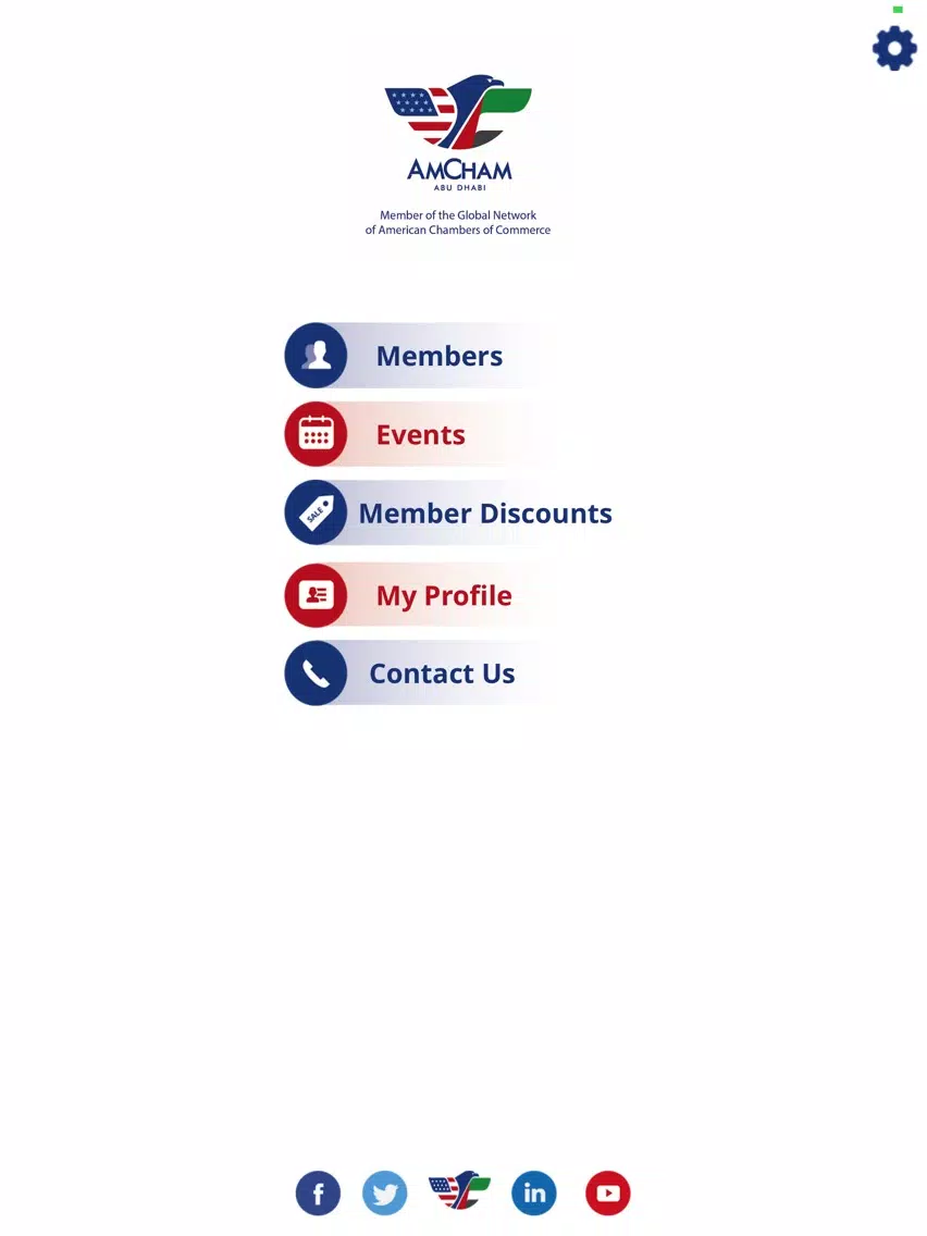 AmCham Abu Dhabi iPad 應用截圖