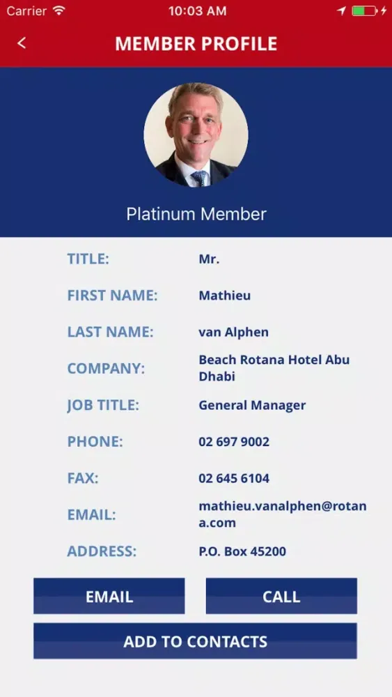 AmCham Abu Dhabi 스크린샷