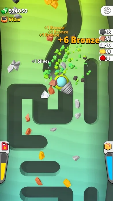 Minerals Digger سکرین شاٹس