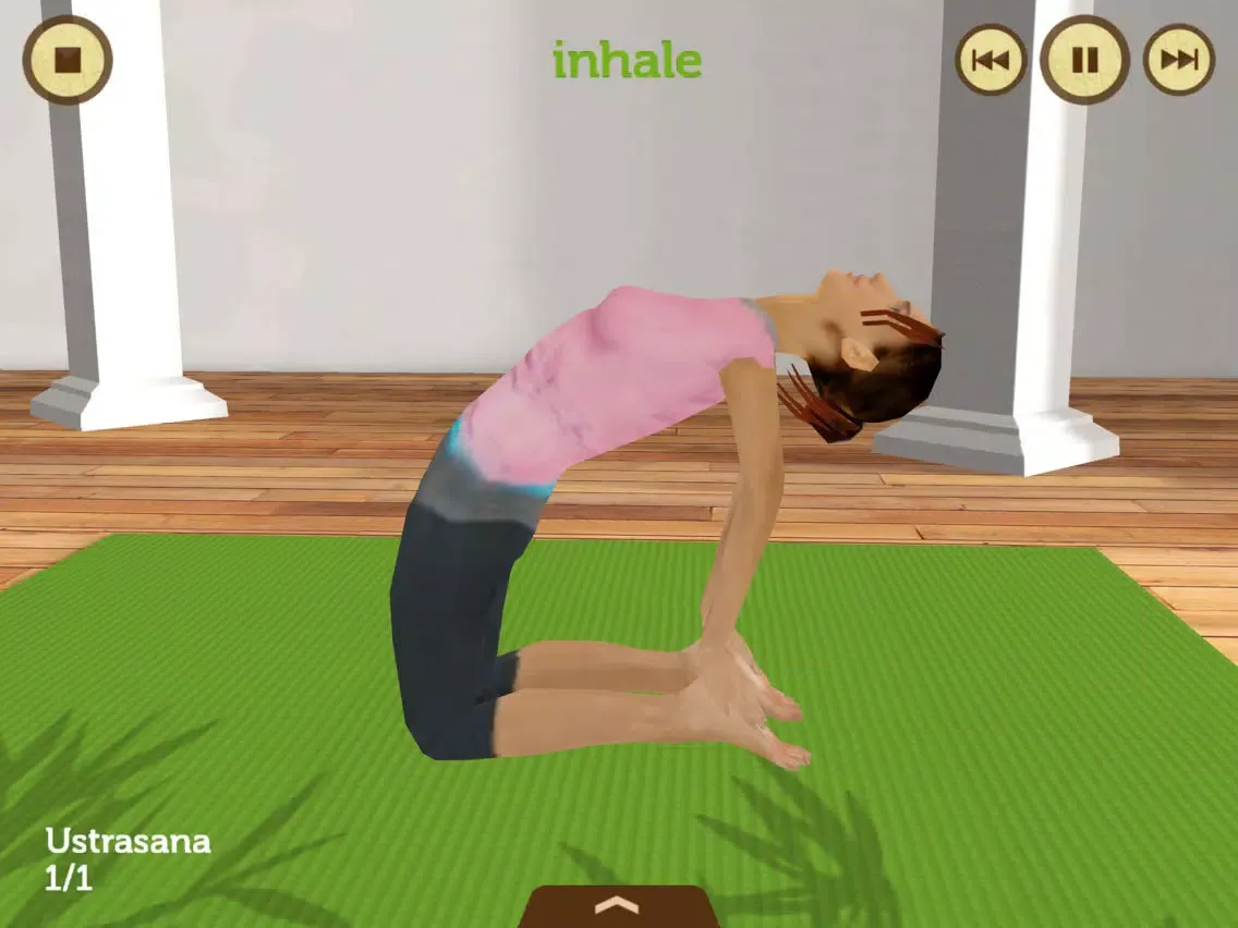 Yoga for Back Pain Relief iPad  Screenshots