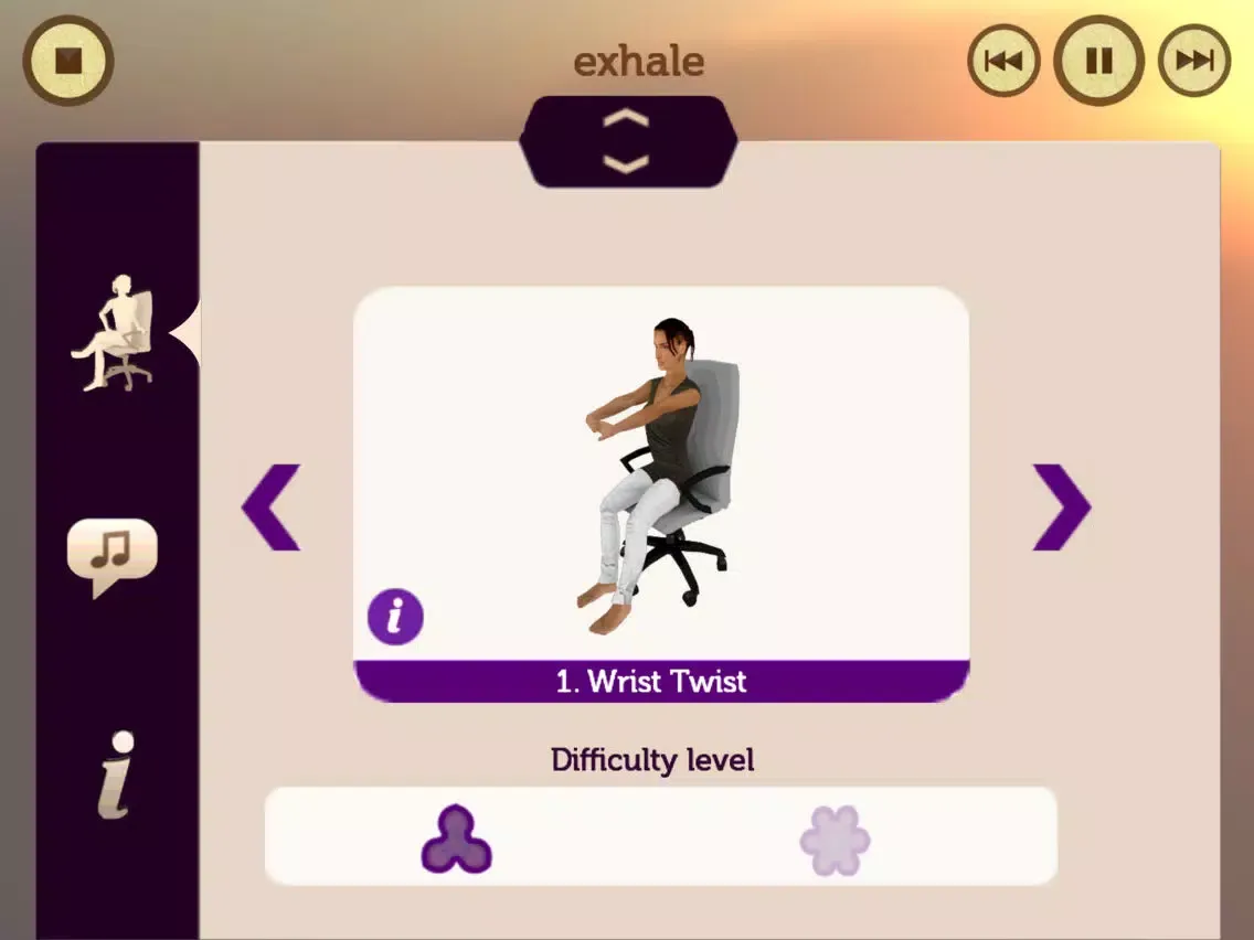 Capturas de tela do Office Yoga: At Your Desk iPad 