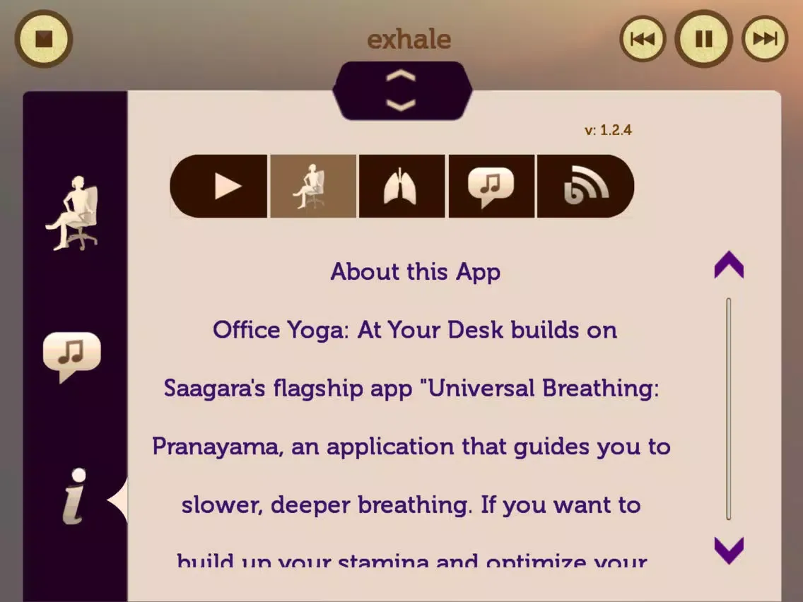 Capturas de tela do Office Yoga: At Your Desk iPad 