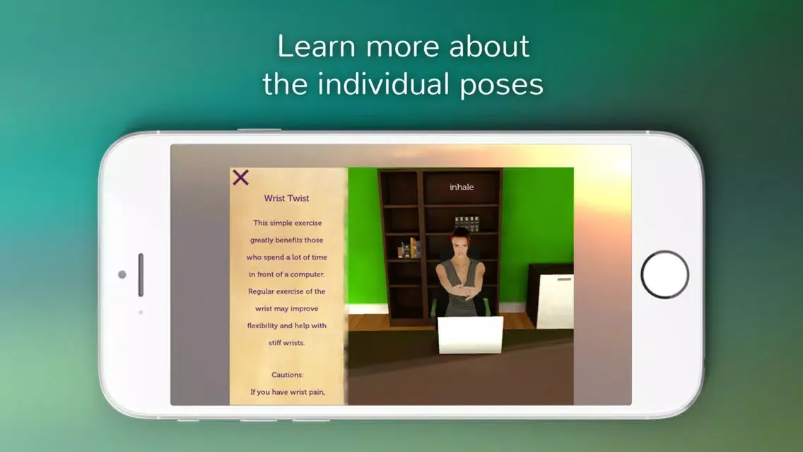 Capturas de tela do Office Yoga: At Your Desk