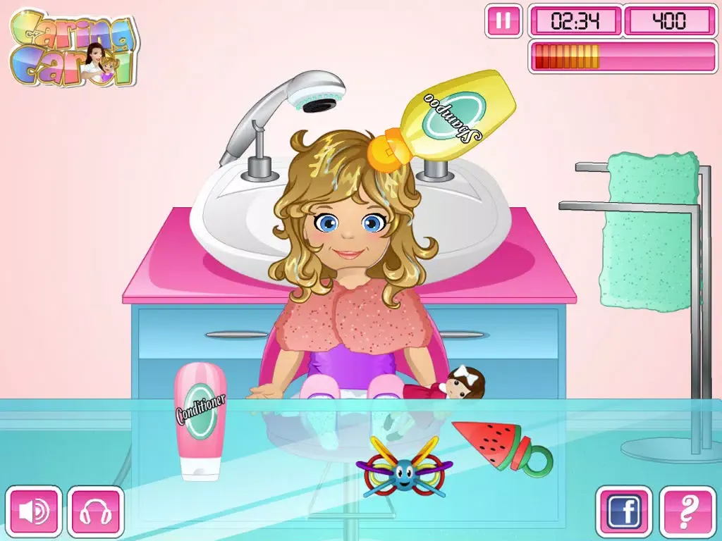 Baby Emma Hair Care iPad  Screenshots