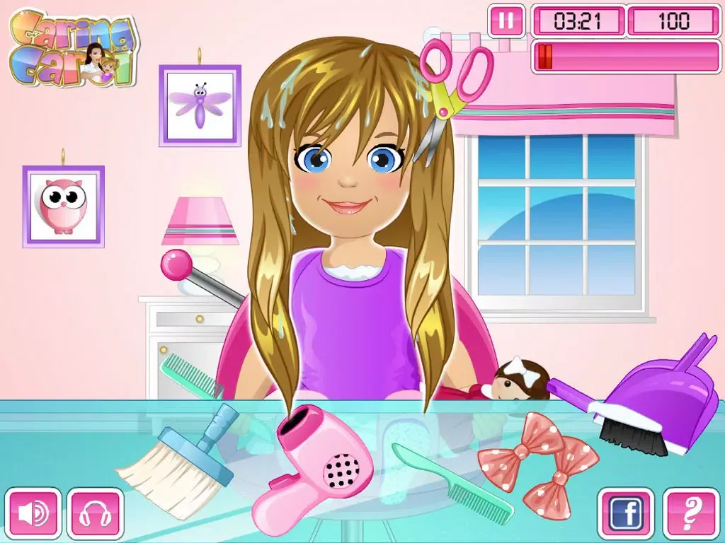 Baby Emma Hair Care iPad  Screenshots