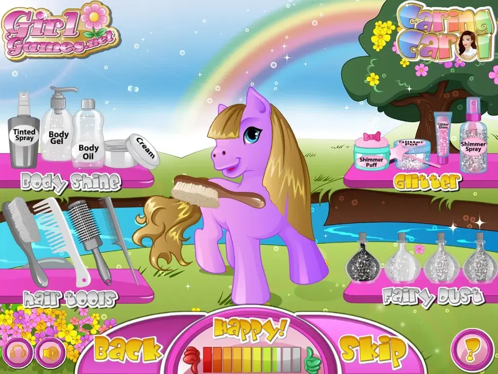 Cute Pony Caring Carol iPad  Screenshots
