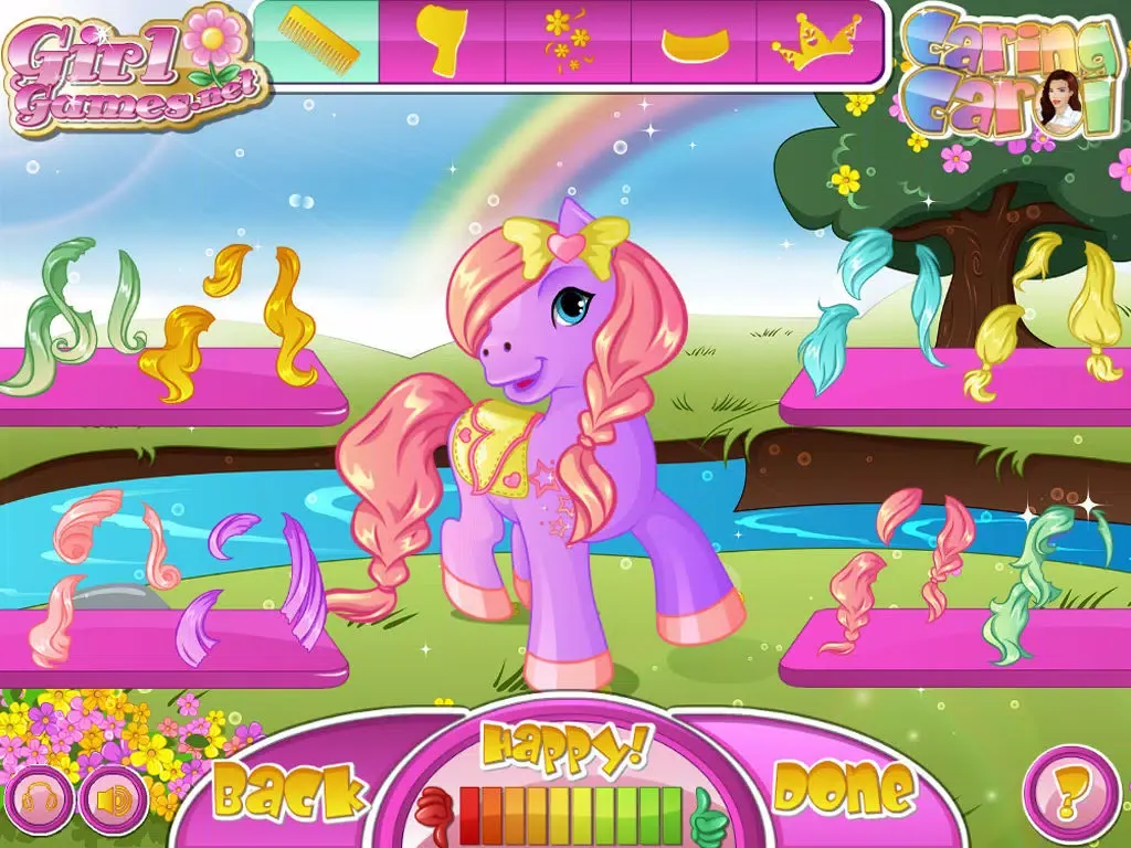 Cute Pony Caring Carol iPad  Screenshots