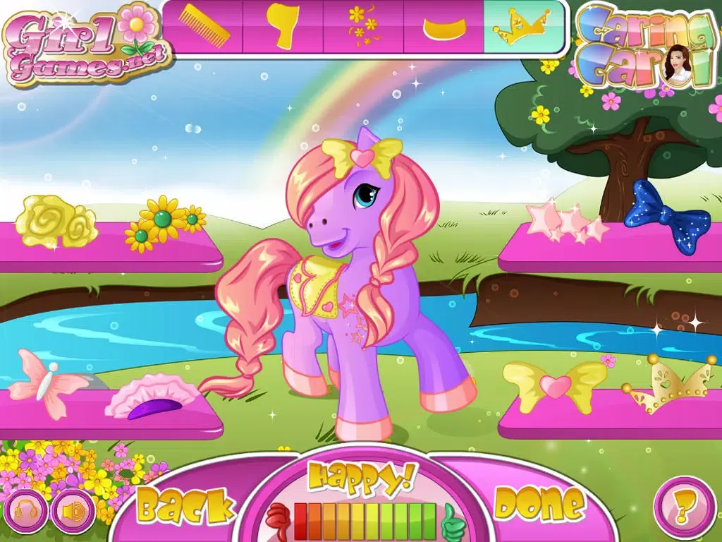 Cute Pony Caring Carol iPad  Screenshots