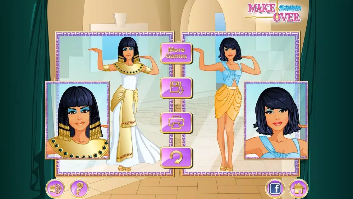 Ảnh chụp màn hình của Makeover Studio Cleopatra