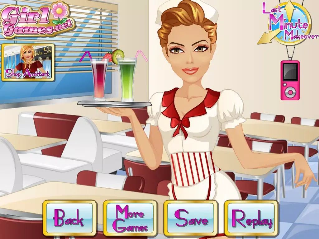 Скриншоты Waitress Last Minute Makeover iPad 