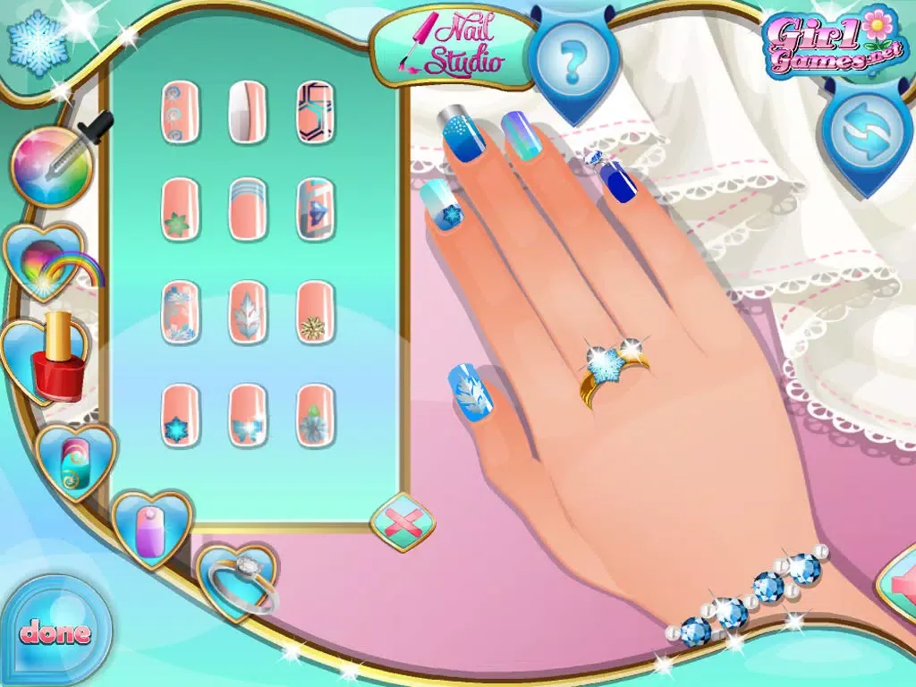 Winter Design Nail Studio iPad  স্ক্রিনশট